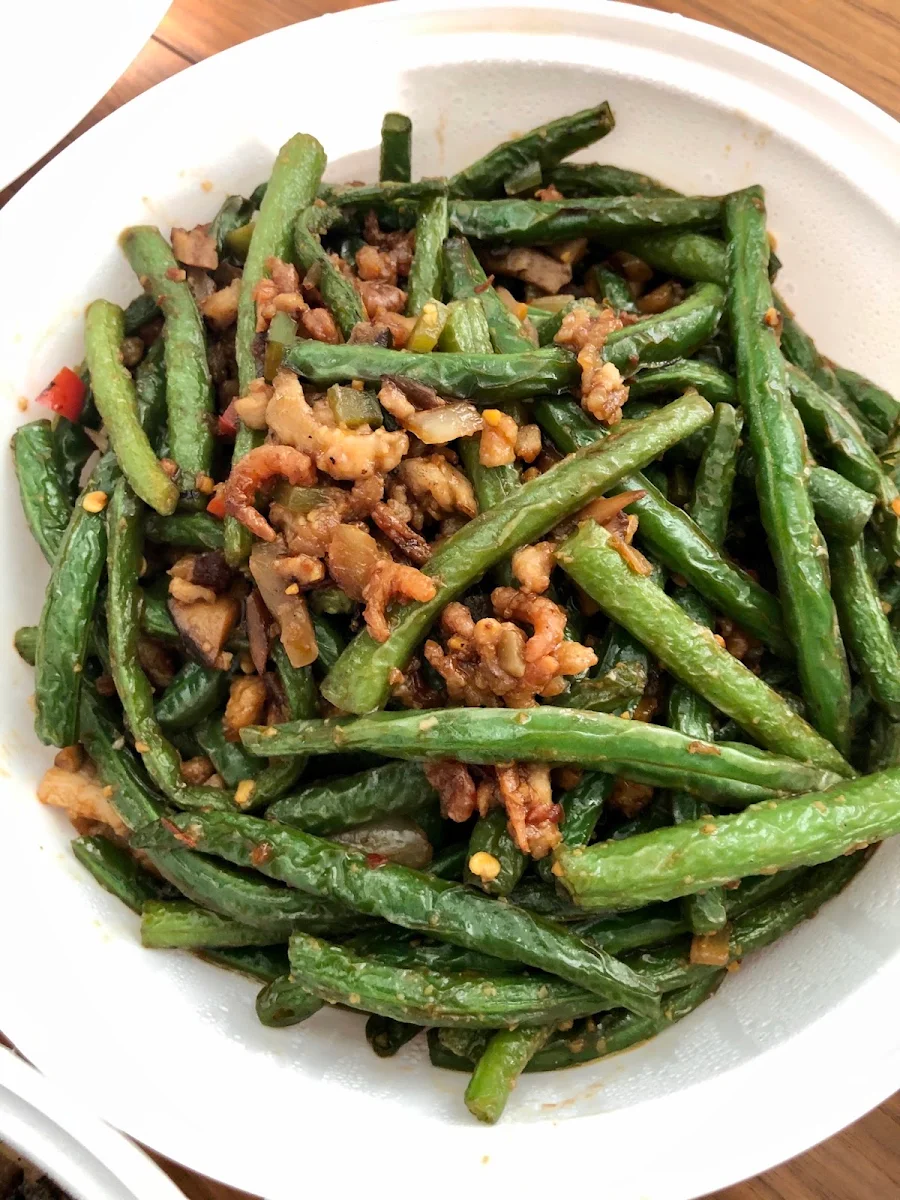 Pan Fried Minced Pork String Bean Spicy 干煸四季豆辣